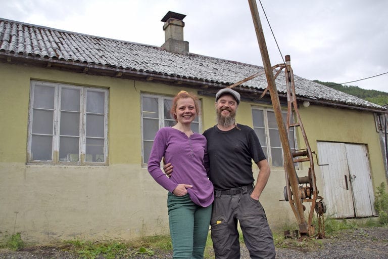 Den gamle smia i Løvika.