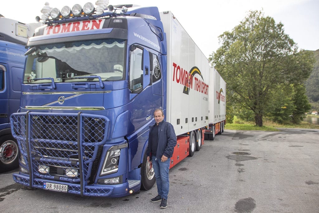 Kåre Olav Monstad, dagleg leiar i Tomren Transport er nøgd med det nye ruteforslaget for fergesambandet Vestnes-Molde.